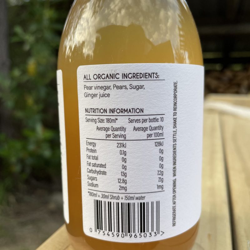 Ginger Pear Shrub - Image 5