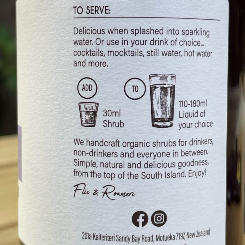 Blackcurrant & Mint Shrub - Image 3
